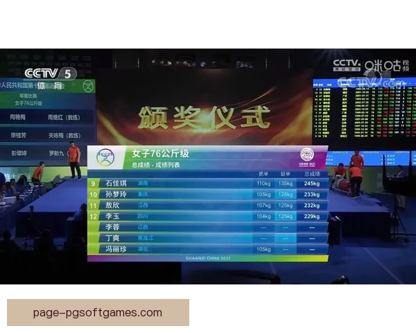 举重比赛时间表和赛程安排